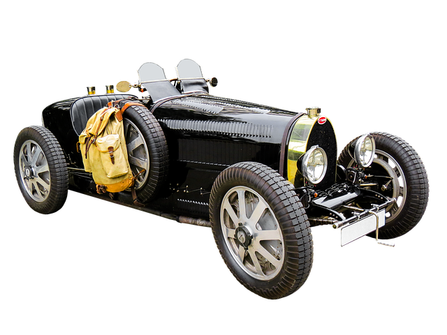 Stará krásná Bugatti